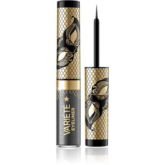 Eveline Variete Sparking Liquid Eyeliner - 04 Silver Dust