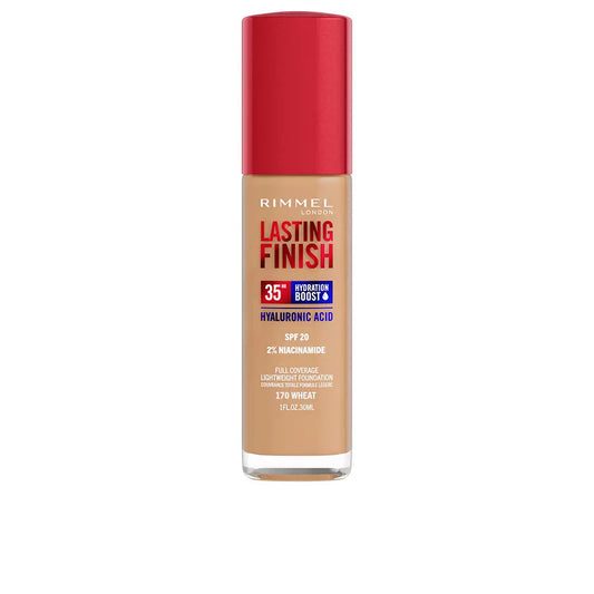 Rimmel Lasting Finish Hyaluronic Acid Long-Lasting Foundation - 170 Wheat