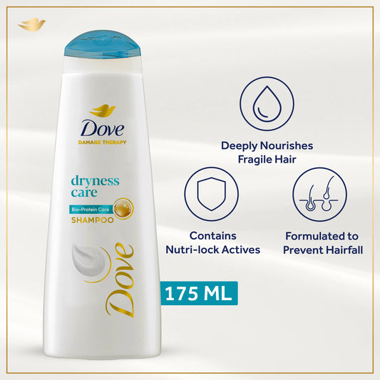 Dove Dryness Care Shampoo - 175 ml