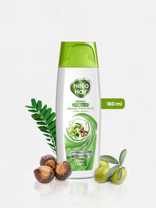 Golden Pearl Hello Hair - Herbal Shampoo - 180ml