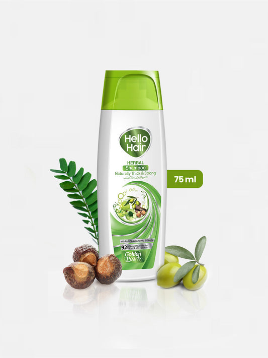 Golden Pearl Hello Hair - Herbal Shampoo - 75ml
