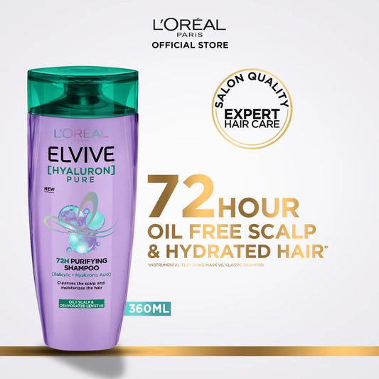 LOreal Paris Elvive Hyaluron Pure Shampoo - 360ml