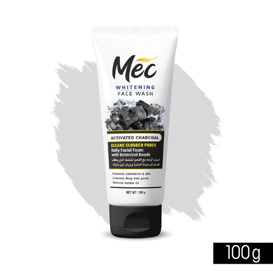Mec Face Wash Activated Charcoal - 100g