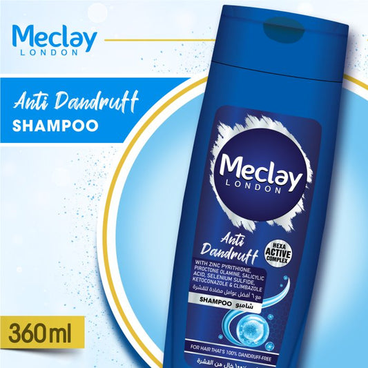 Meclay London  Anti Dandruff Shampoo -  360ml