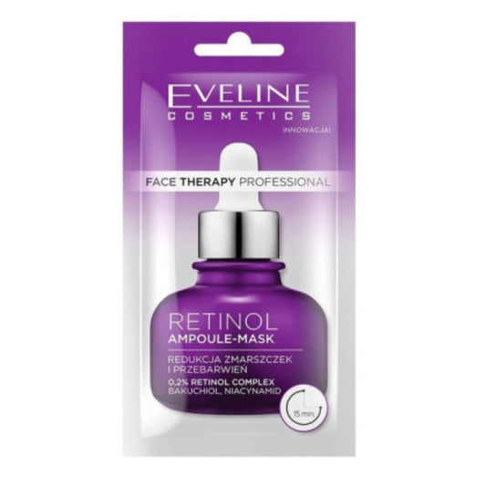 Eveline Face Therapy Professional Retinol Ampoule Mask - 8ml