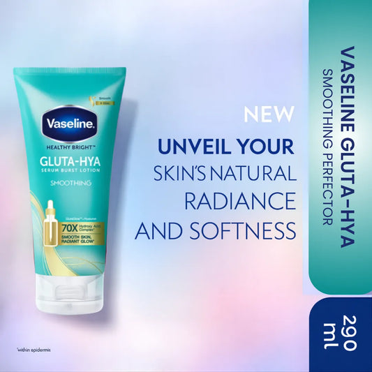 Vaseline Gluta-Hya Serum Burst Lotion Smoothing Perfector - 290ml
