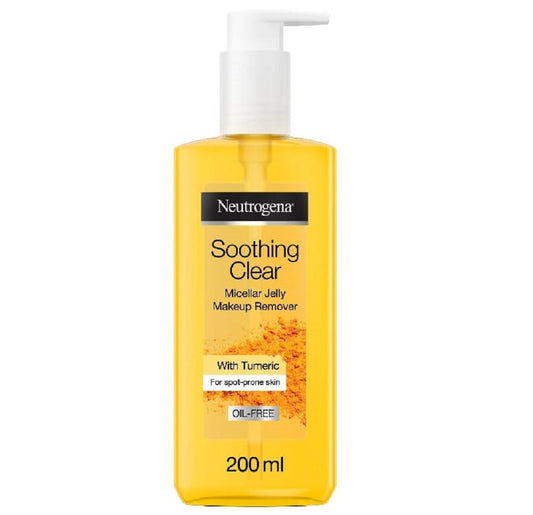 Neutrogena Soothing Clear Micellar Jelly Makeup Remover - 200ml