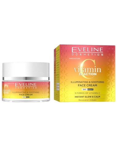 Eveline Vitamin C 3X Action Illuminating And Soothing Face Cream
