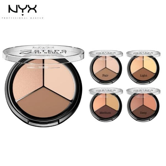 Nyx 3 Steps Face Sculpting Palette - Premium Blushes & Bronzers from NYX - Just Rs 2378! Shop now at Cozmetica