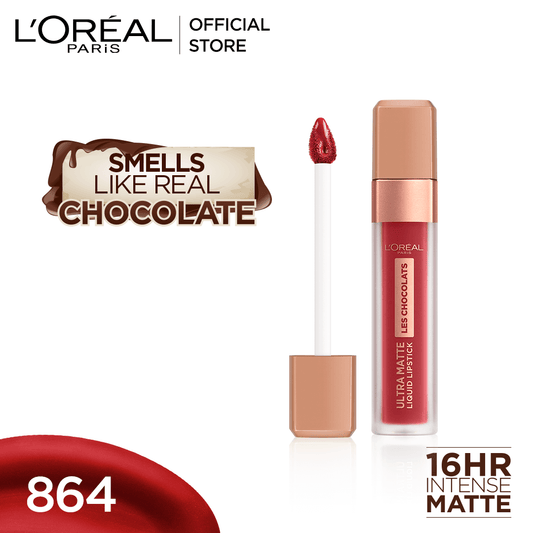 Loreal Infallible Les Chocolates Liquid Lipstick - 864 Tasty Ruby - Premium Health & Beauty from Loreal Makeup - Just Rs 2719! Shop now at Cozmetica
