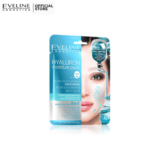 Eveline Sheet Mask Hyaluron Moisture Pack