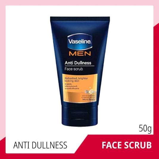 Vaseline Men Anti Dullness Face Scrub - 50g - Premium Health & Beauty from Vaseline - Just Rs 180.00! Shop now at Cozmetica