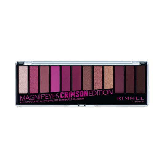 Rimmel Magnif'Eyes Eyeshadow Palette - Crimson Edition