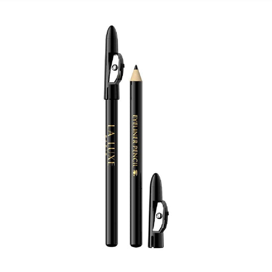 Eveline Eyeliner Pencil With Sharpener - Black