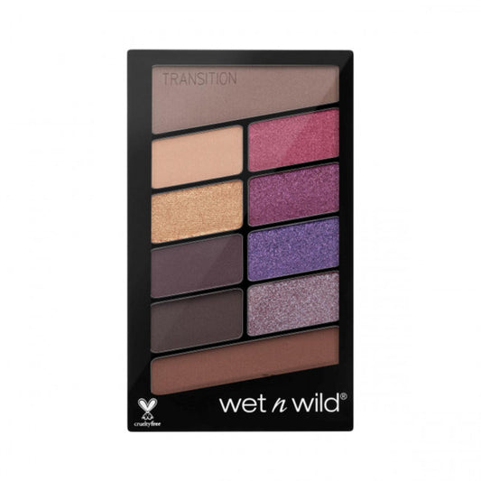 Wet n Wild Color Icon Eyeshadow 10 Pan Palette V.I.P  Purple