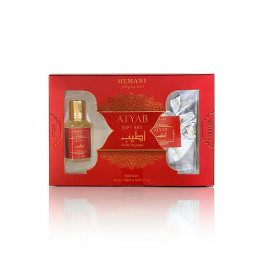 Atyab Bakhoor & Attar Gift Set