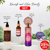 Nourish And Glow Beauty Set