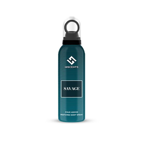 Hiscents Savage Body Spray 200ml