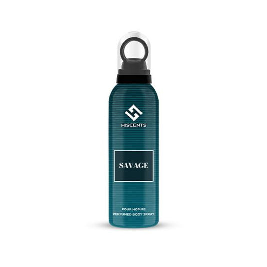 Hiscents Savage Body Spray 200ml