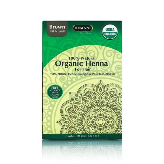 Organic Henna For Hair 100g - Brown