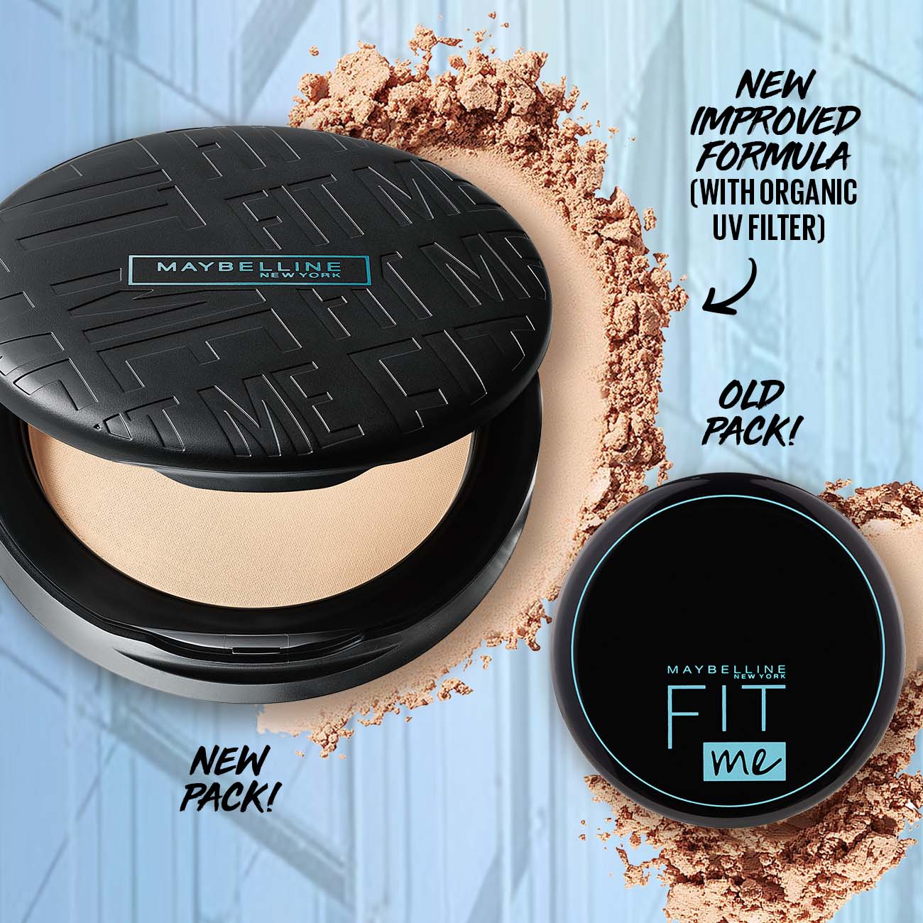 Maybelline New York Fit Me Matte Poreless Powder 16H