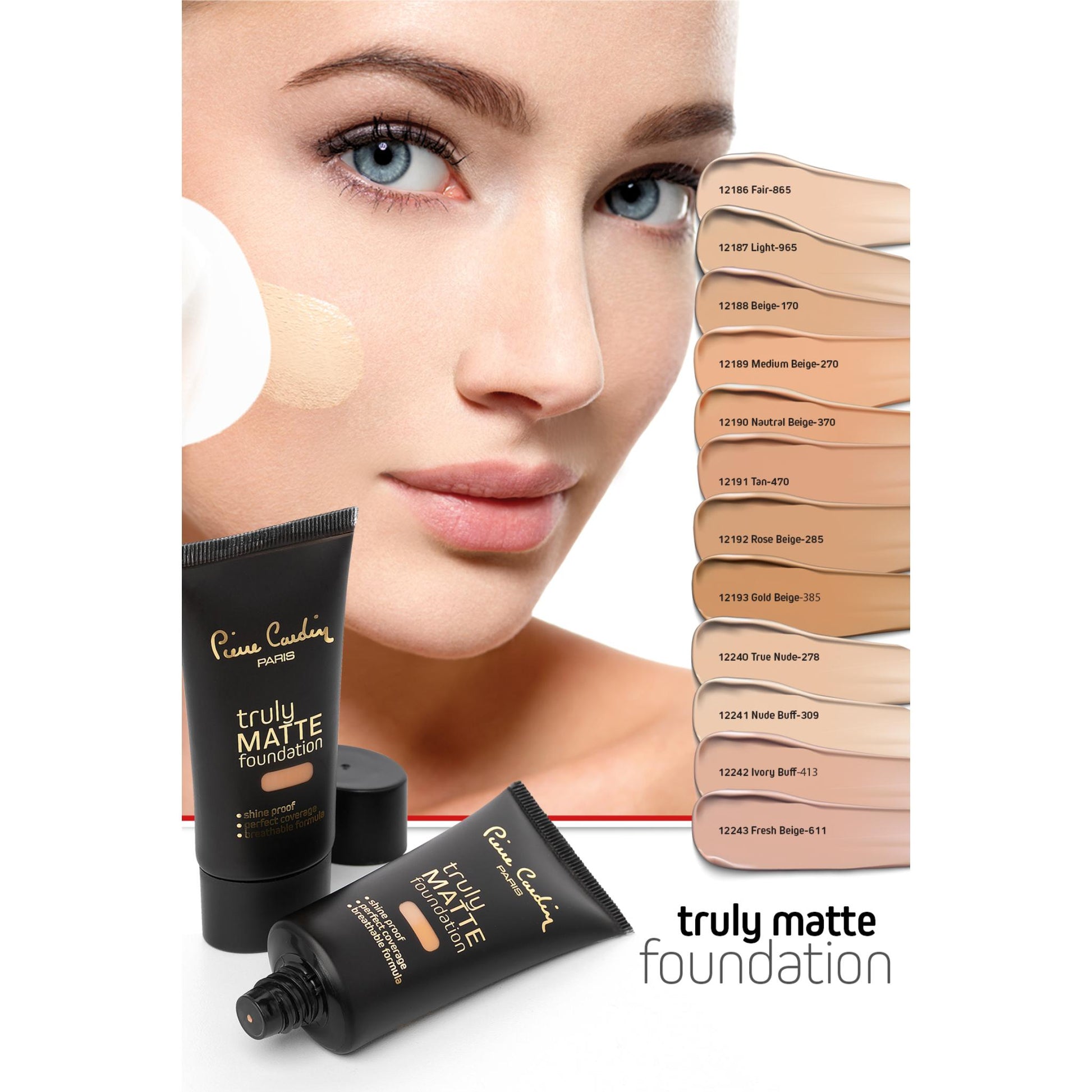 Pierre Cardin Paris Truly Matte Foundation