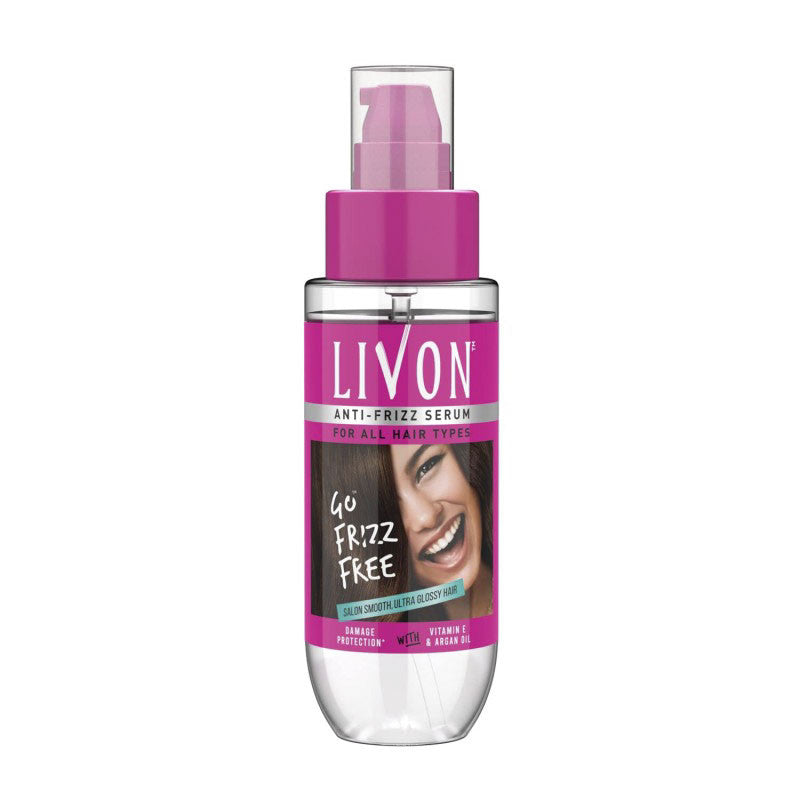 Livon Anti Frizz Serum for All Hair Types 100 ml