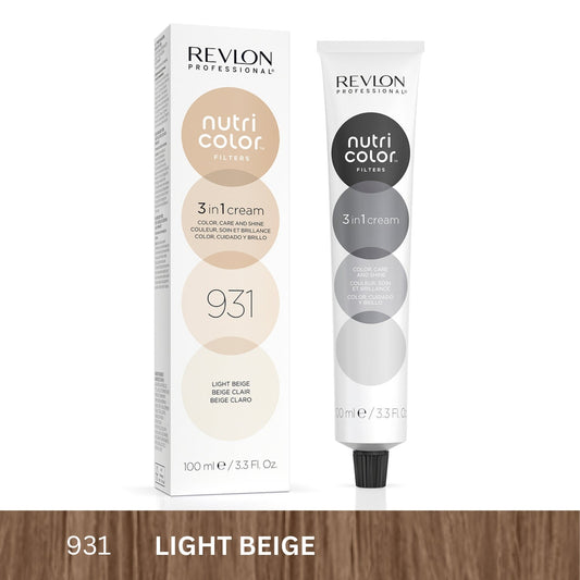Revlon Professional Nutri Color™ Filters 3-In-1 Hair Color - Light Beige 931 - 100ml