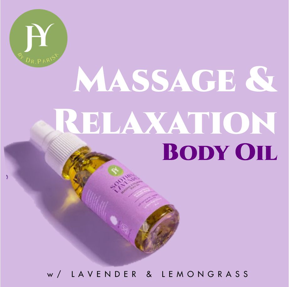 Soothing Lavender
Massage & Relaxation Body Oil