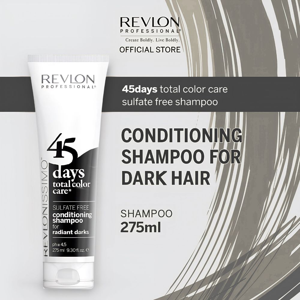 Revlon Professional Revlonissimo™ 45 Days Total Color Care Conditioning Shampoo - Radiant Darks - 275ml