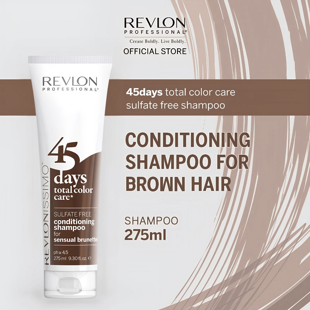 Revlon Professional Revlonissimo™ 45 Days Total Color Care Conditioning Shampoo - Sensual Brunettes - 275ml