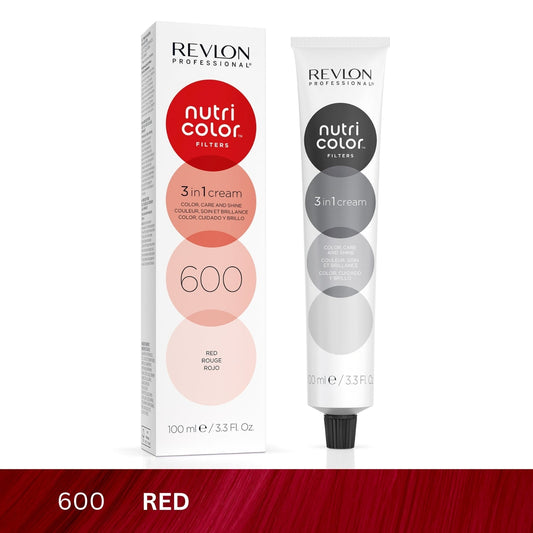 Revlon Professional Nutri Color™ Filters 3-In-1 Hair Color - Red 600 - 100ml