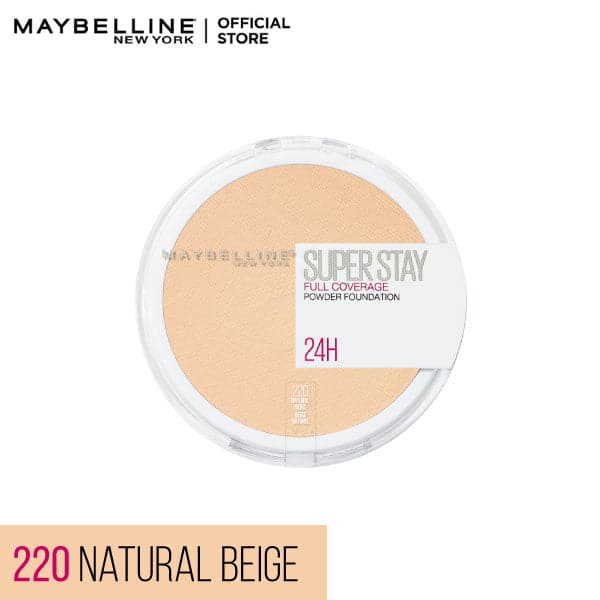 Maybelline New York 24H Superstay Full Coverage Powder Foundation