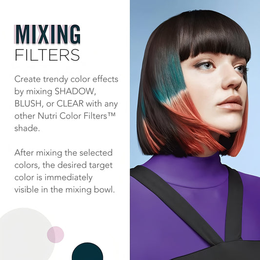 Revlon Professional Nutri Color™ Filters 3-In-1 Hair Color - Shadow - 100ml