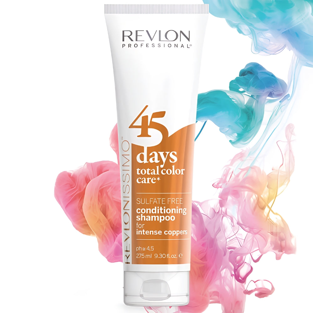 Revlon Professional Revlonissimo™ 45 Days Total Color Care Conditioning Shampoo - Intense Coppers - 275ml