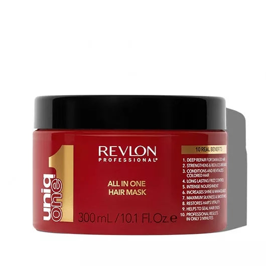 Revlon Professional UniqONE™ Repair Hair Treatment Mask - "All-in-One" 10 Benefits - 300ml