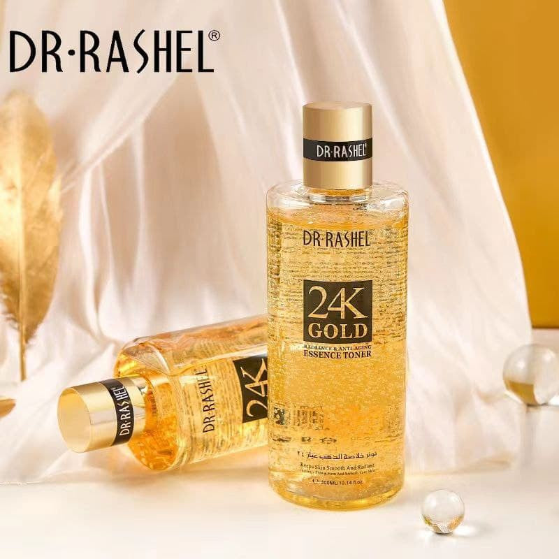 Dr. Rashel 24K Gold Radiance & Anti Aging Essence Toner 300Ml