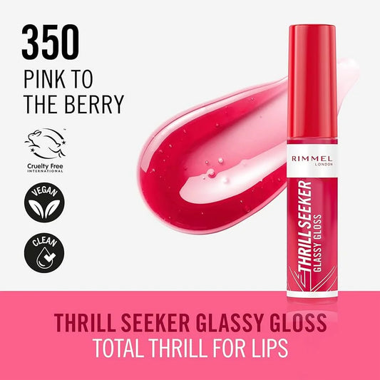 Rimmel Lip Gloss Thrill Seeker - 350 Pink to the Berry