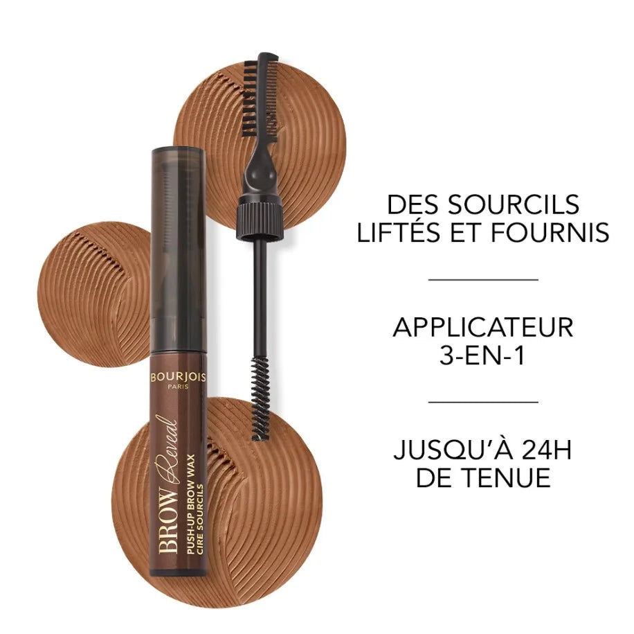 Bourjois Eyebrow gel Brow Max Reveal - 03 Medium Brown