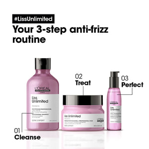 Loreal Professionnel Liss Unlimited Blow Dry Hair Oil - 125 ml