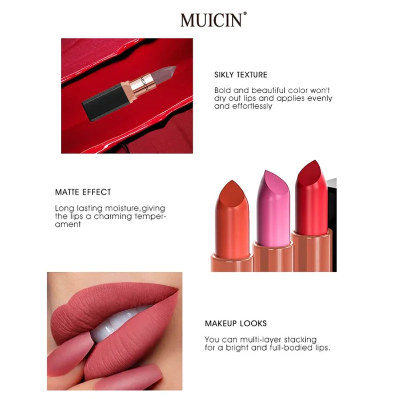 Muicin Hydrating Matte Lipstick