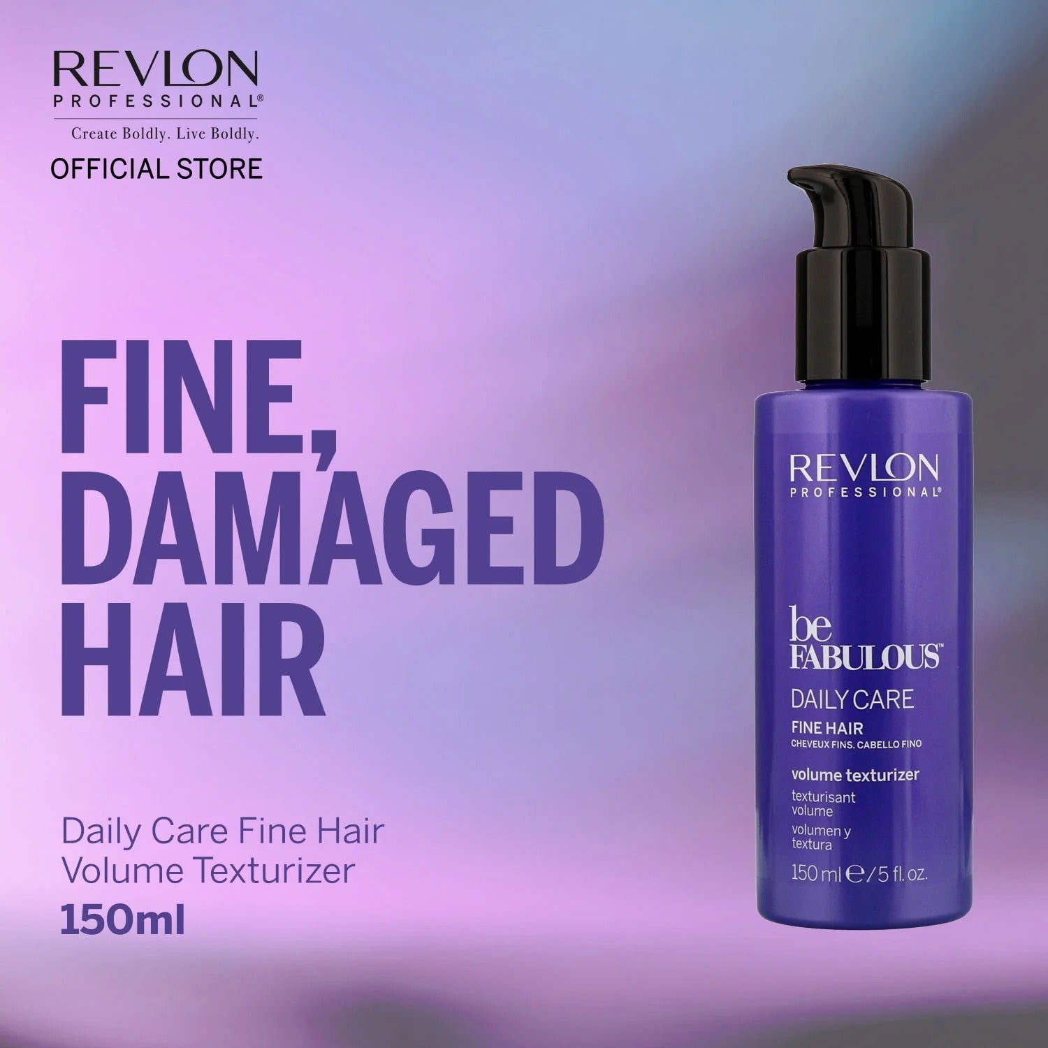 Revlon Professional BeFabulous™ Fine Hair Volume Texturizer Hair Serum 150ml