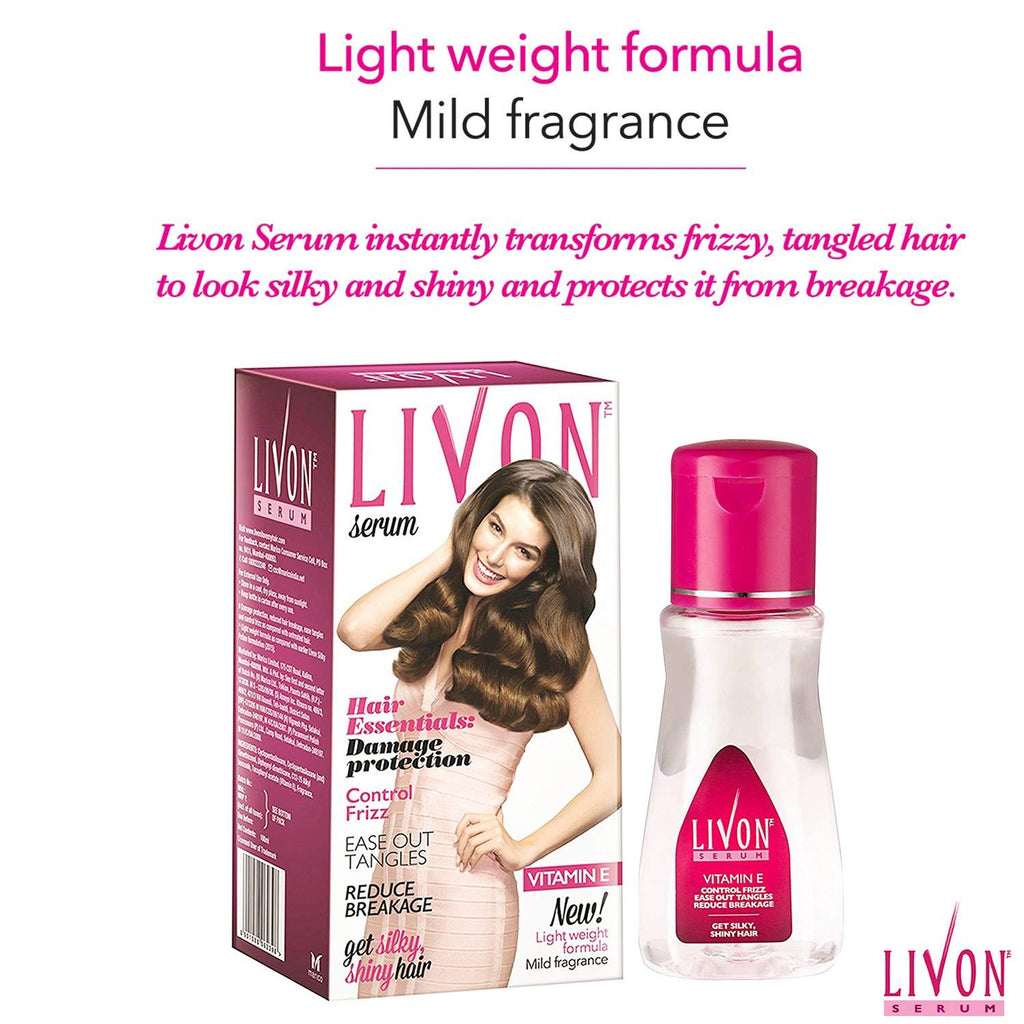 Livon Serum For All Hair Types - 50ml