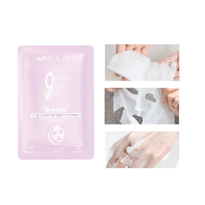 Muicin V9 Facial Glow Hydrating Sheet Mask