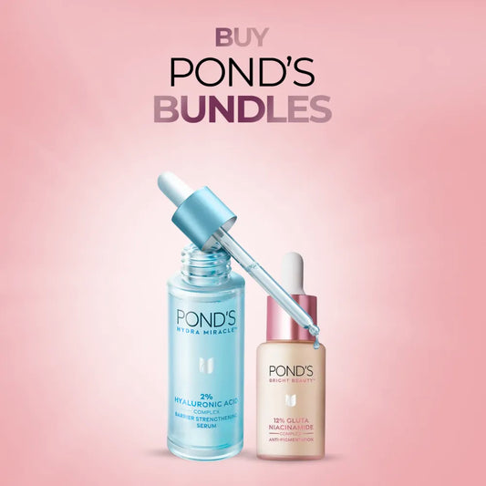 Pond's Niacinamide and Hyaluronic Bundle