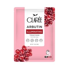 Herbion Clarée Arbutin Illuminating Tissue Mask - Premium  from Herbion - Just Rs 450! Shop now at Cozmetica