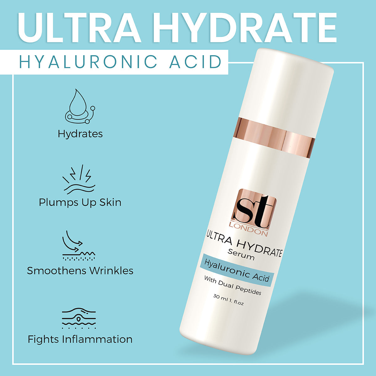 ST London Ultra Hydrate Serum 30ML