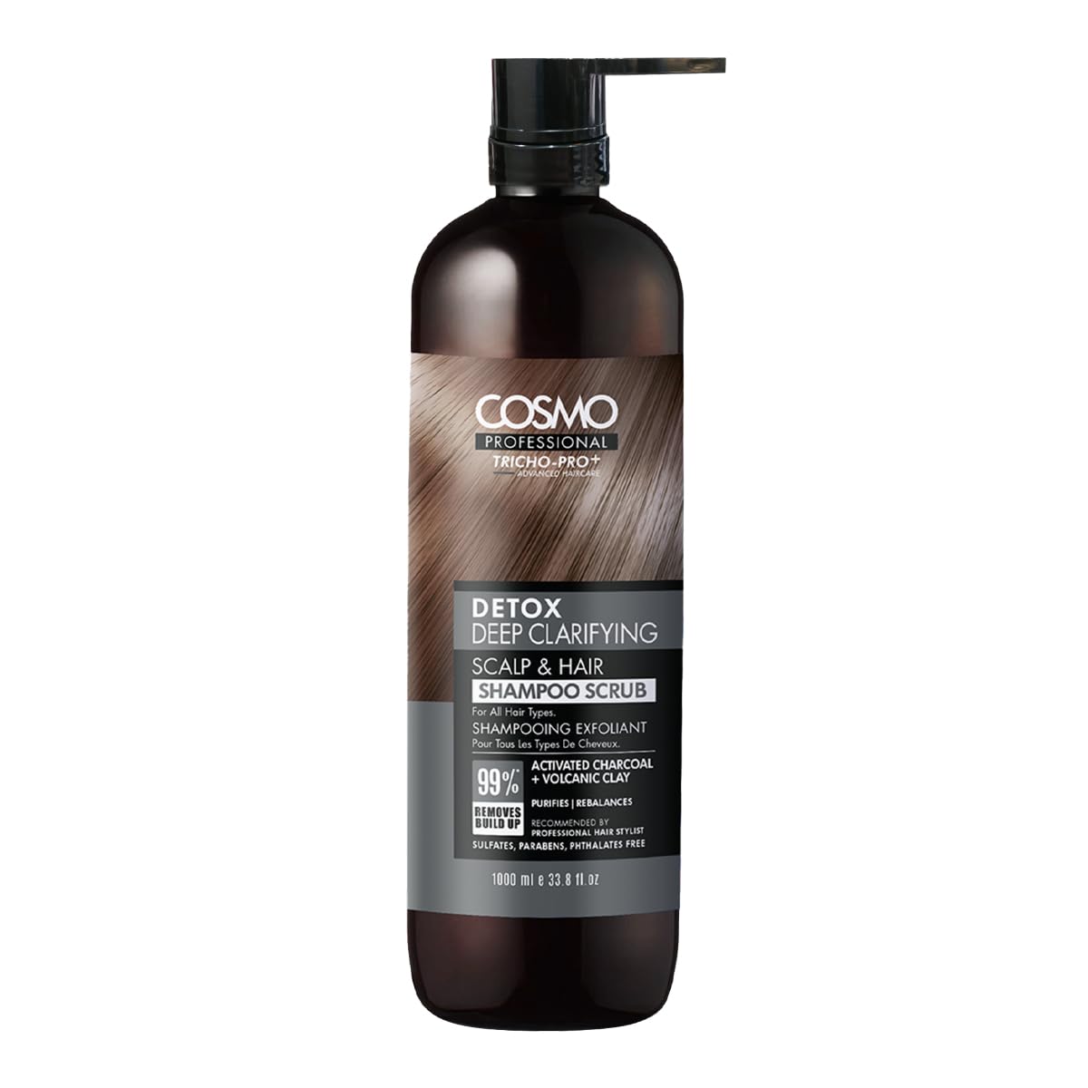 Cosmo Professional Detox Deep Clarifying Shampoo - 1000ml