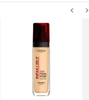 Loreal Infallible Liquid Foundation 24H Fresh Wear - 140 Cool