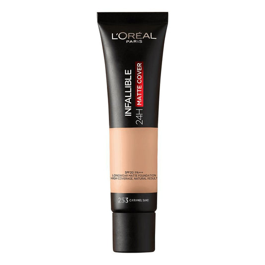 LOreal 24H Matte Cover Foundation 253 Caramel Sand